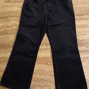 Levis Jeans Womens Night Blues 18M Bootcut Embroidered Pockets Mid-Rise